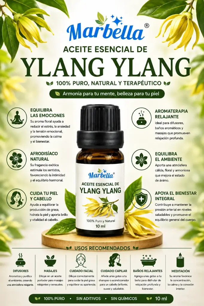 Aceite Esencial Ylang-Ylang 10ml