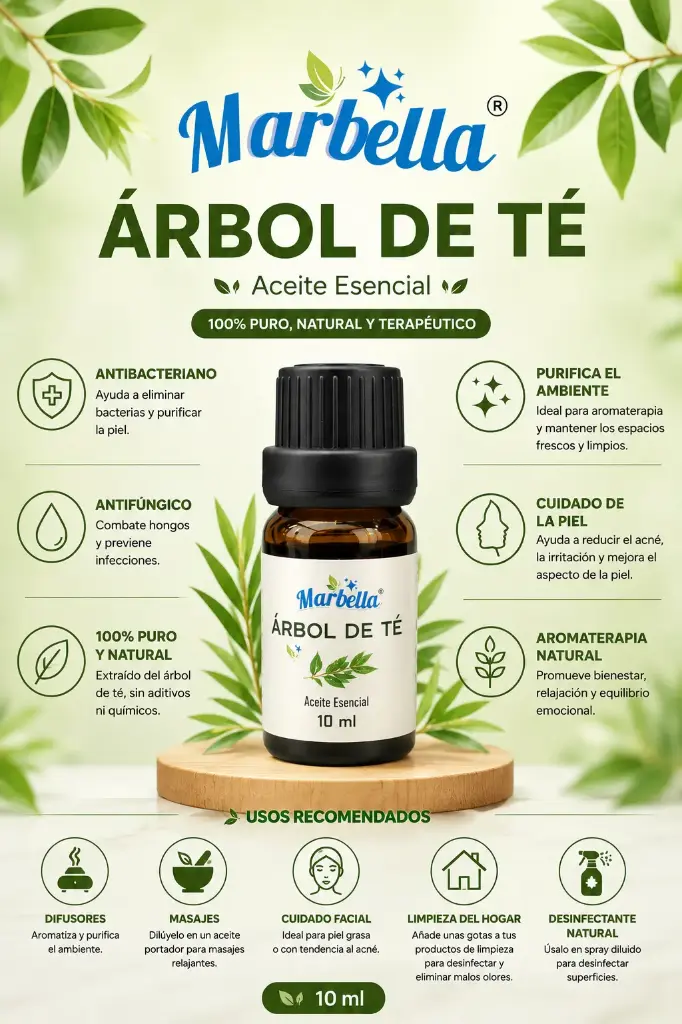 Aceite Esencial Árbol de Té 10ml