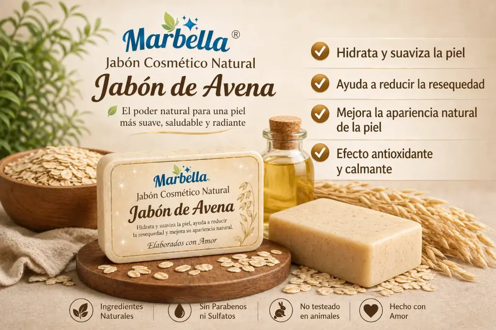 Jabón de Avena 65gr