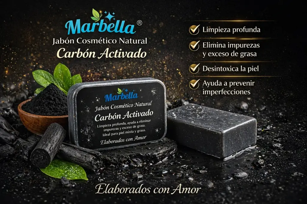 Jabón de Carbón Activado 65gr