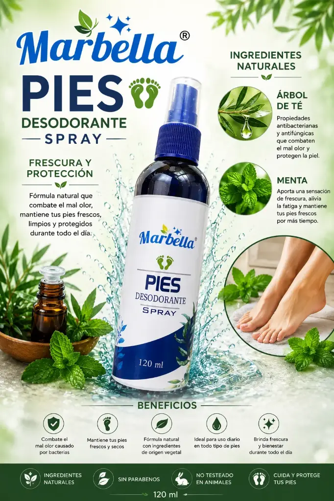 Desodorante para Pies Spray