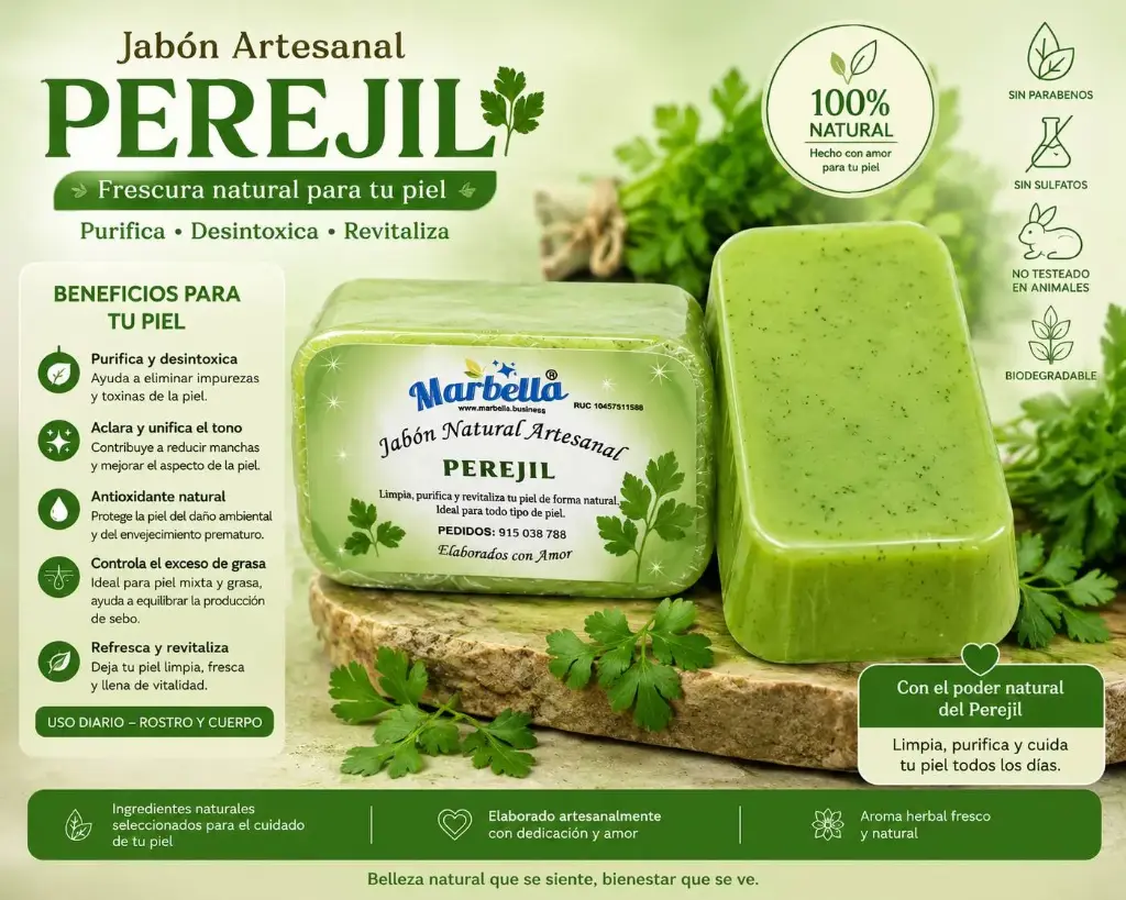 Jabón de Perejíl 75gr