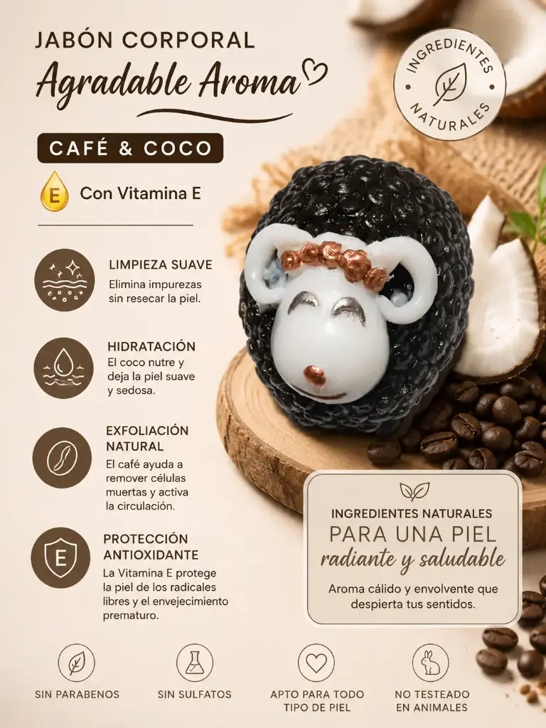 Jabón Corporal Coco