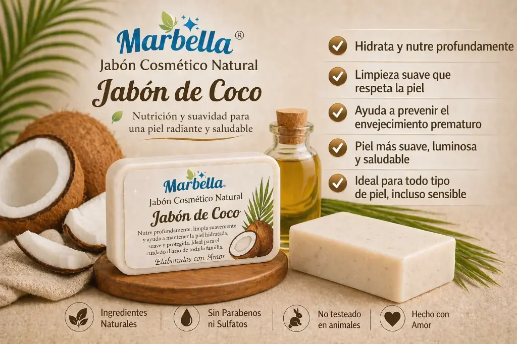Jabón de Coco 65gr
