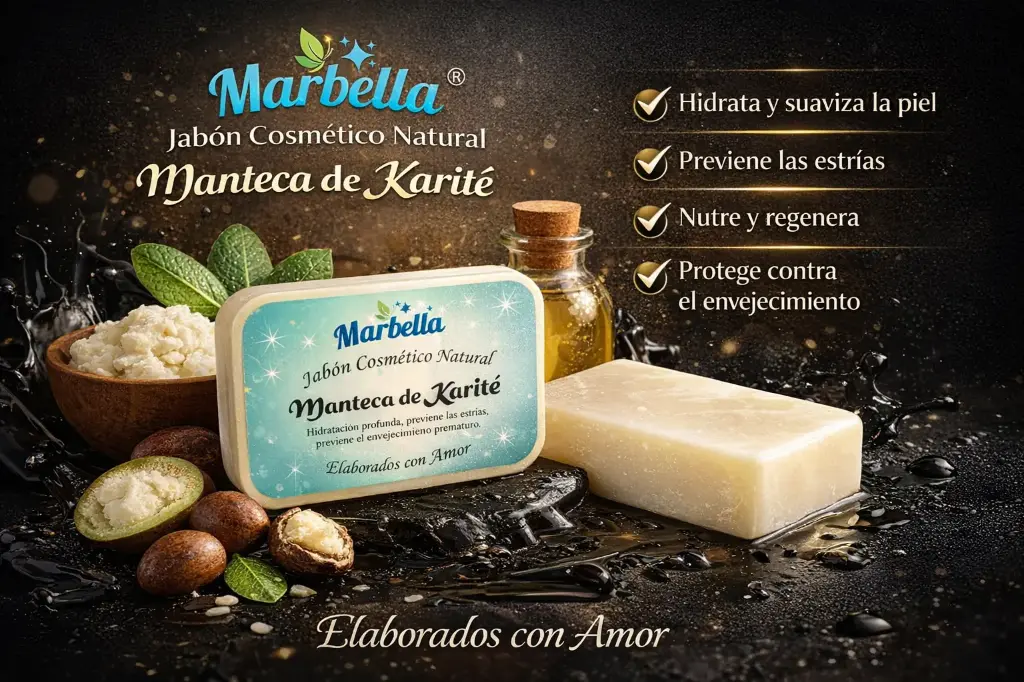 Jabón de Manteca de Karité 75gr