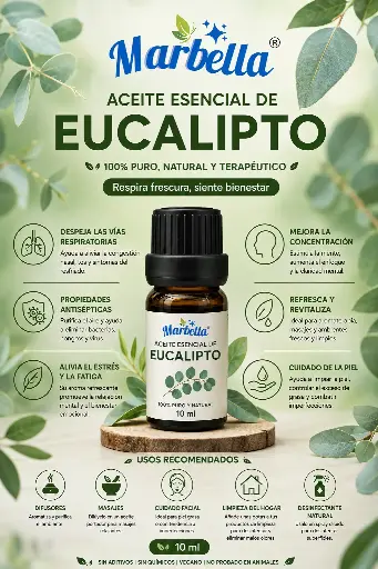 [ACESEEUC10ML] Aceite Esencial Eucalipto 10ml