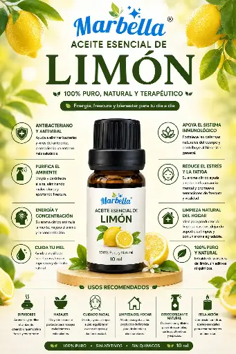 [ACEESELIM10ML] Aceite Esencial Limón 10ml