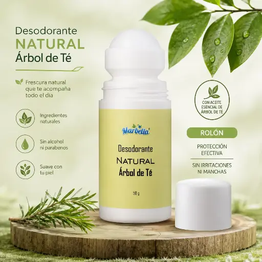 [DESNATROLLON] Desodorante Natural Roll-On 50gr