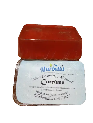 [JABCURC100GR] Jabón de Cúrcuma 100gr