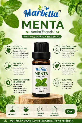 [ACEESEMEN10ML] Aceite Esencial Menta 10ml