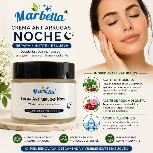 [CREANTNOC50GR] Crema AntiArrugas Noche 50 gr